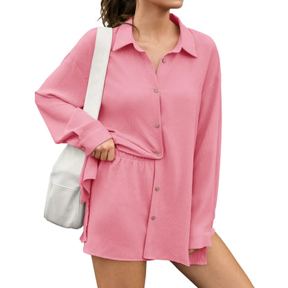Avyra™ Set De Camisa Y Shorts