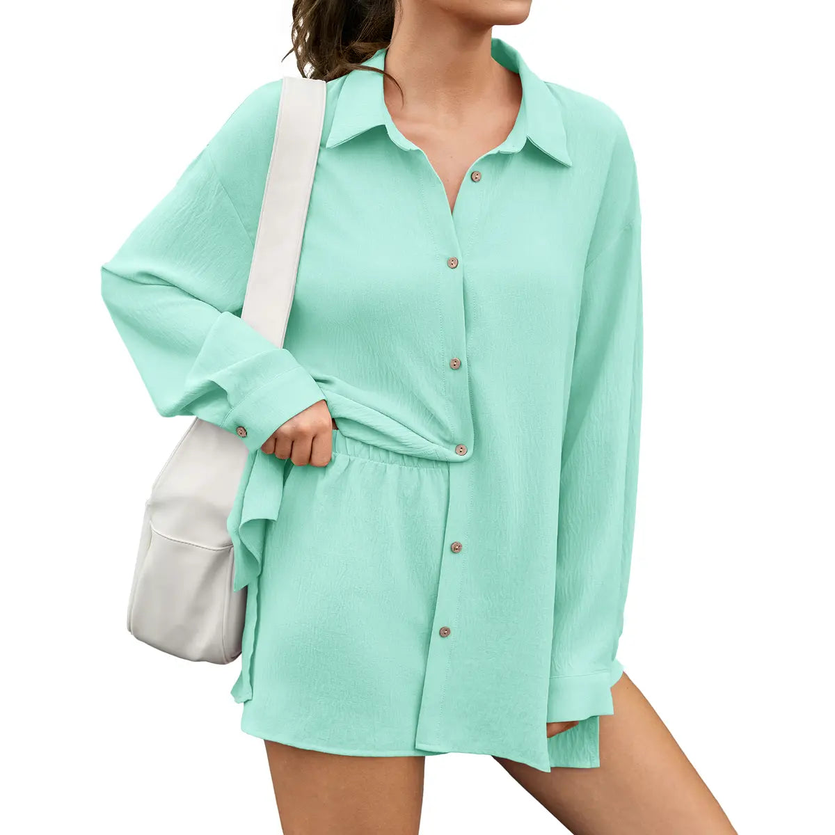 Avyra™ Set De Camisa Y Shorts