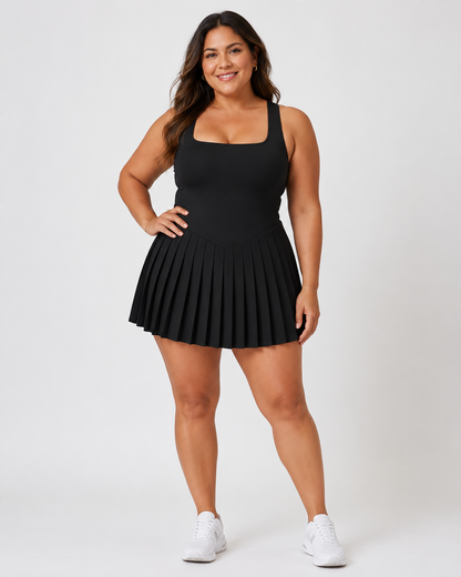 Avyra™ Vestido De Yoga Con Short