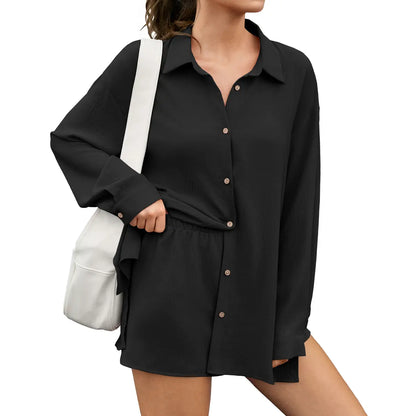 Avyra™ Set De Camisa Y Shorts