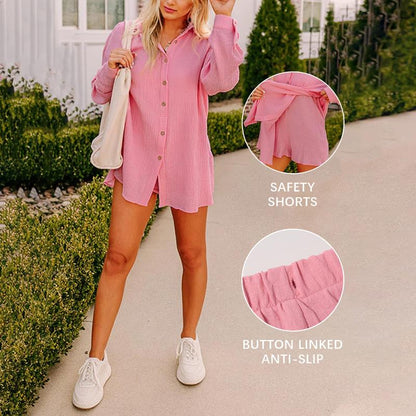 Avyra™ Set De Camisa Y Shorts