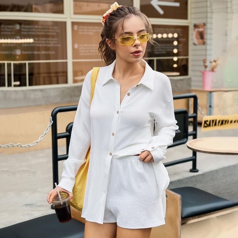 Avyra™ Set De Camisa Y Shorts